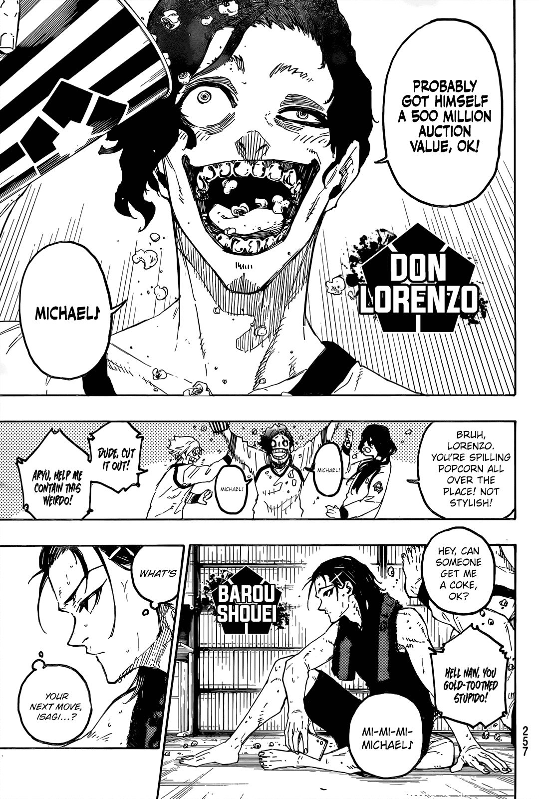 Blue Lock Chapter 268 image 02